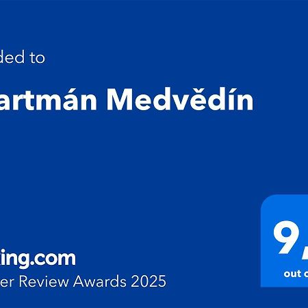 Apartman Medvedin Špindlerŭv Mlýn Екстериор снимка